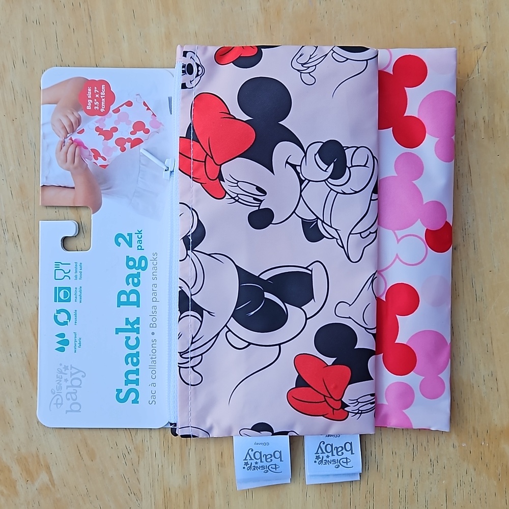 DISNEY BABY SNACK BAGS - Picture 1 of 7